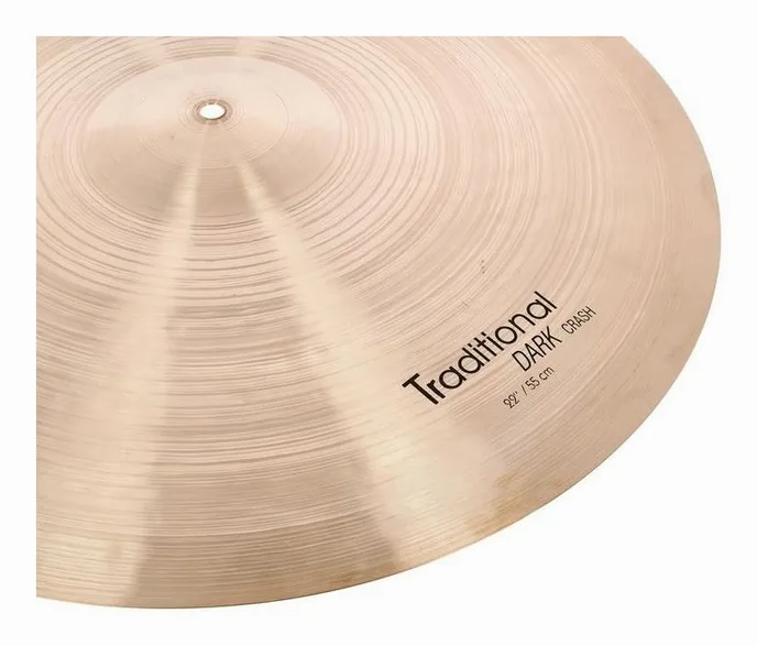 Istanbul Agop 22" Traditional Dark Crash, vue de dessus, photo 4