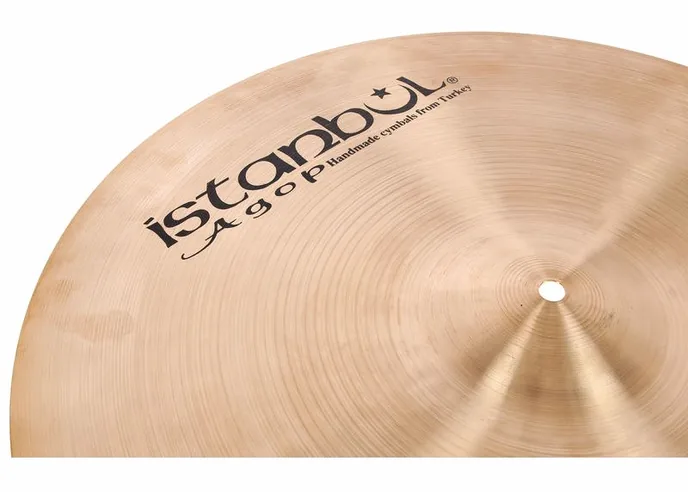 Istanbul Agop 22" Traditional Dark Ride, sur fond neutre, photo 4