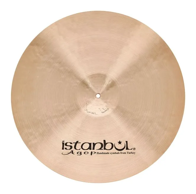 Istanbul Agop 22" Traditional Jazz Ride, vue de trois quarts, photo 3