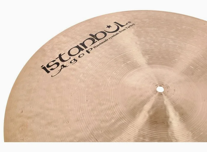 Istanbul Agop 22" Traditional Jazz Ride, vue de face, photo 4