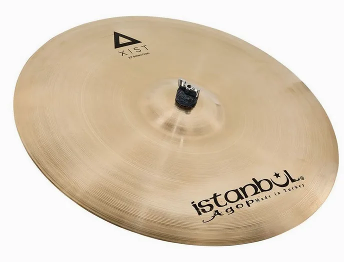Istanbul Agop 22" Xist Crash Brilliant, sur fond neutre