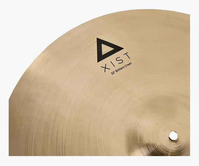Istanbul Agop 22" Xist Crash Brilliant, vue de dessus, photo 3