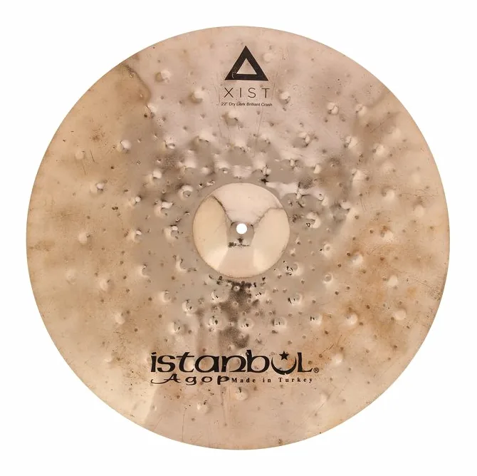 Istanbul Agop 22" Xist Dry Dark Brill. Crash, vue de près, photo 2