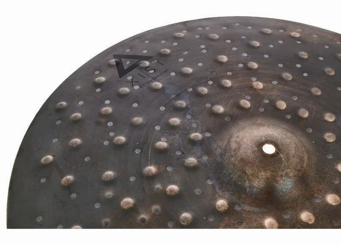 Istanbul Agop 22" Xist Dry Dark Crash, vue de dessus, photo 3