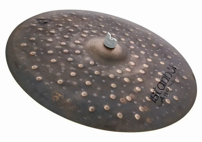 Istanbul Agop 22" Xist Dry Dark Ride, vue de près, de face