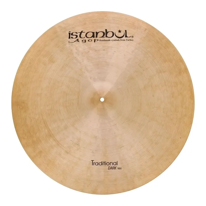 Istanbul Agop 26" Traditional Dark Ride, sur fond neutre, photo 2