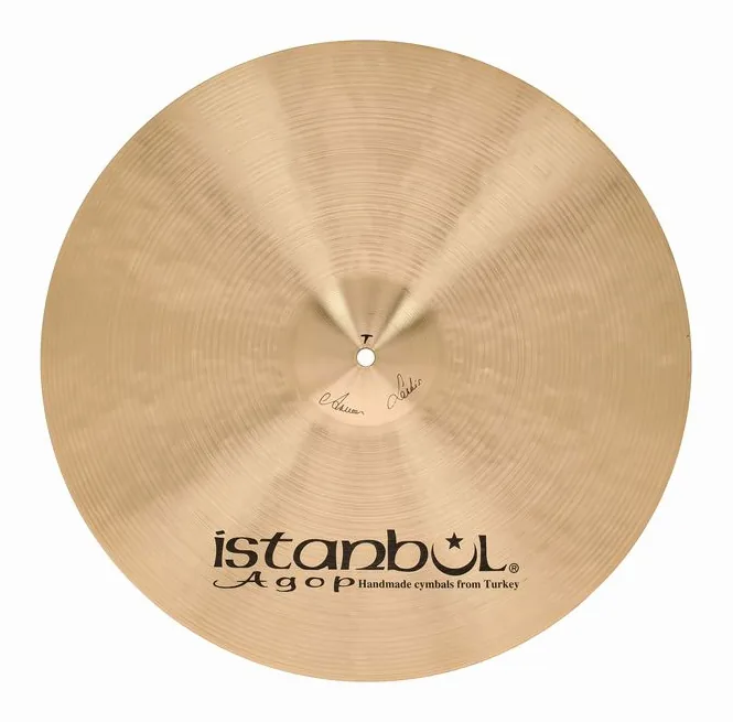 Istanbul Agop 18" Traditional Thin Crash, vue de profil, photo 3