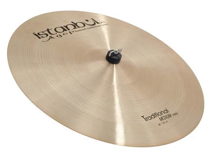 Istanbul Agop Traditional Crash Medium 20", vue de près, de face