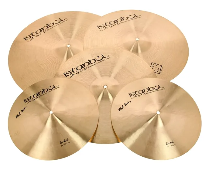 Istanbul Agop Traditional Groove Pack, vue de près, de face
