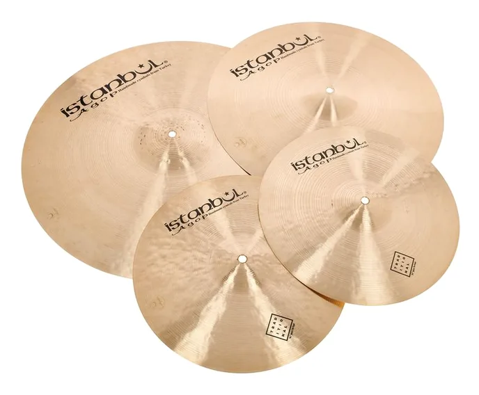 Istanbul Agop Traditional Jazz Set, de face sur fond neutre