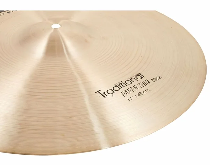 Istanbul Agop Traditional Pap.Thin Crash 17", vue de profil, photo 4