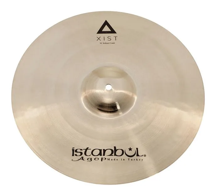 Istanbul Agop Xist Brilliant Cymbal Set Pro, sur fond neutre, photo 4