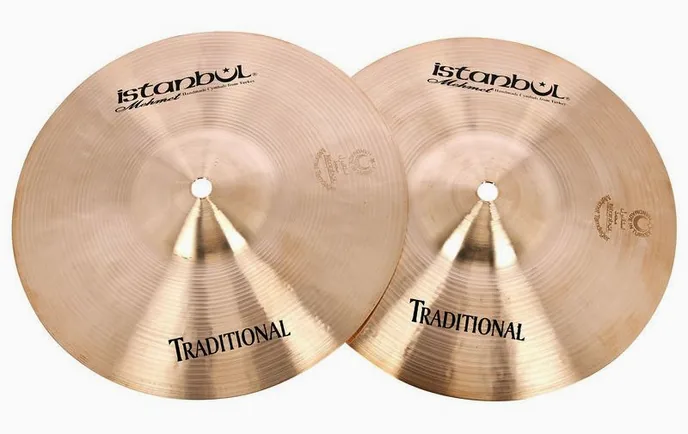 Istanbul Mehmet 10" Heavy Hi-Hat Traditional, sur fond neutre, photo 2