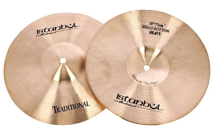 Istanbul Mehmet 10" Heavy Hi-Hat Traditional, vue de face, photo 3