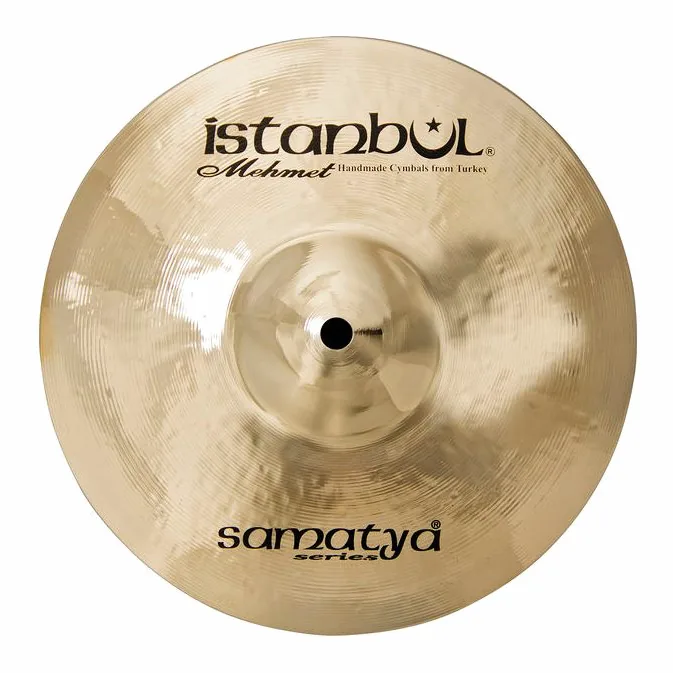 Istanbul Mehmet 10" Splash Samatya Series, de face sur fond neutre