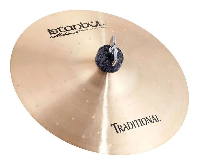 Istanbul Mehmet 10" Splash Traditional Series, sur fond neutre