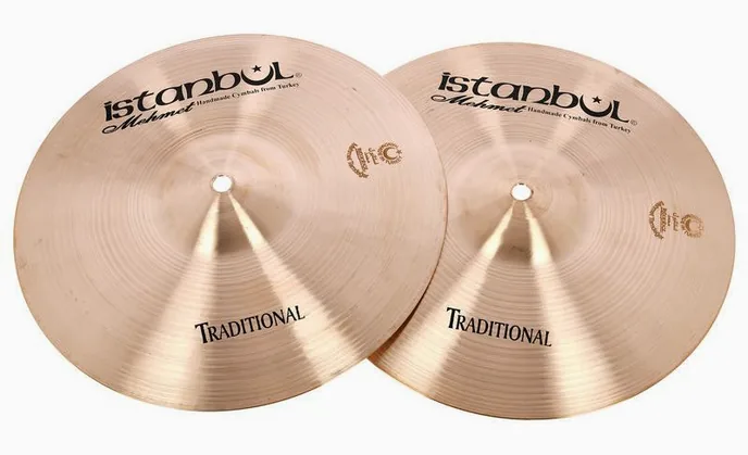 Istanbul Mehmet 12" Light Hi-Hat Traditional, vue de dessus, photo 2