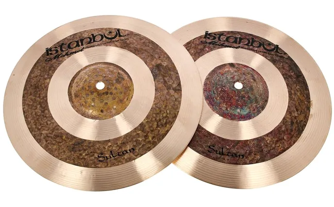 Istanbul Mehmet 13" Hi-Hat Sultan Series, sur fond neutre, photo 2