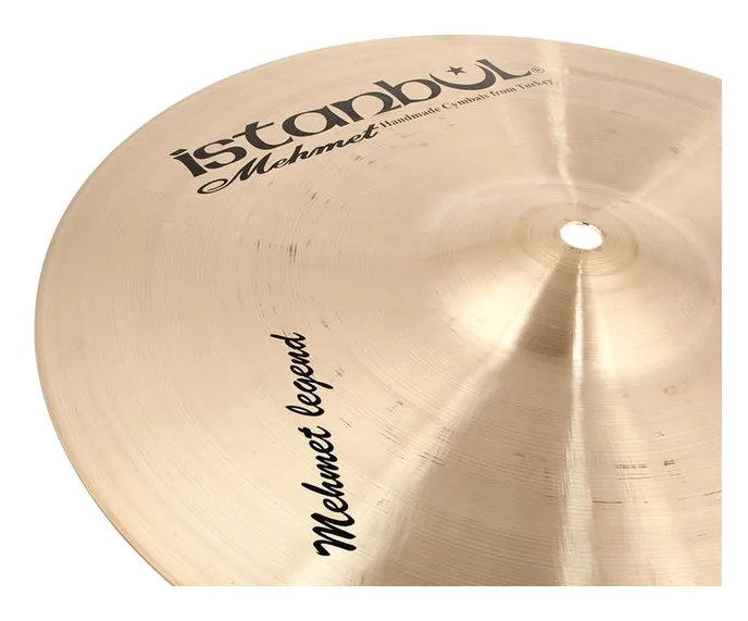 Istanbul Mehmet 13" Legend Hi-Hat, vue de trois quarts, photo 4