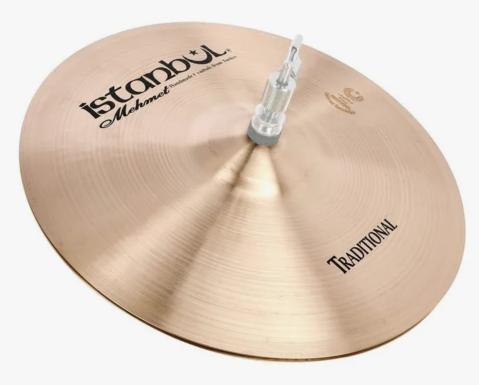 Istanbul Mehmet 13" Light Hi-Hat Traditional, vue de face