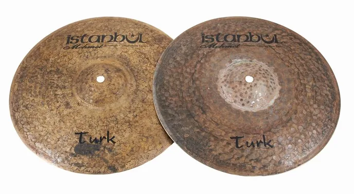 Istanbul Mehmet 13" Medium Hi-Hat Turk Series, vue de face, photo 2