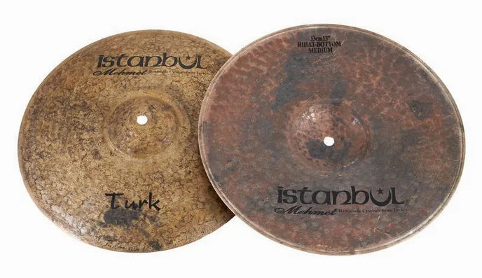 Istanbul Mehmet 13" Medium Hi-Hat Turk Series, vue de près, photo 3