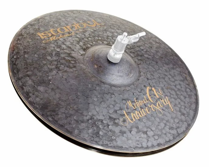 Istanbul Mehmet 14" 61st Vintage Hi-Hat, vue de près, de face