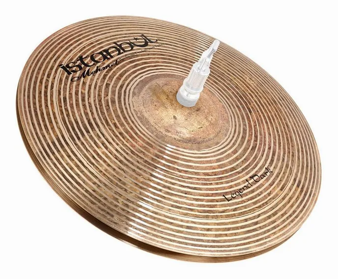 Istanbul Mehmet 14" Hi-Hat Legend Dark Series, vue de face