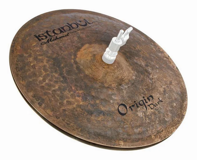 Istanbul Mehmet 14" Hi-Hat Origin Dark Series, vue de près, de face