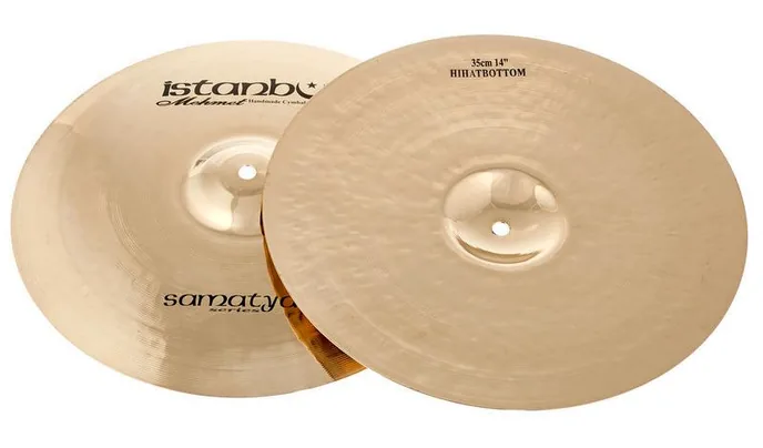 Istanbul Mehmet 14" Hi-Hat Samatya Series, vue de profil, photo 3