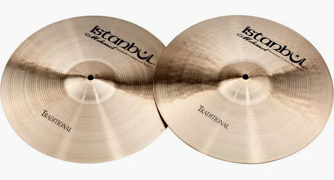 Istanbul Mehmet 14" Light Hi-Hat Traditional, vue de face