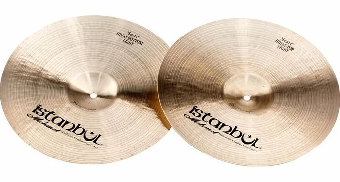 Istanbul Mehmet 14" Light Hi-Hat Traditional, vue de profil, photo 2