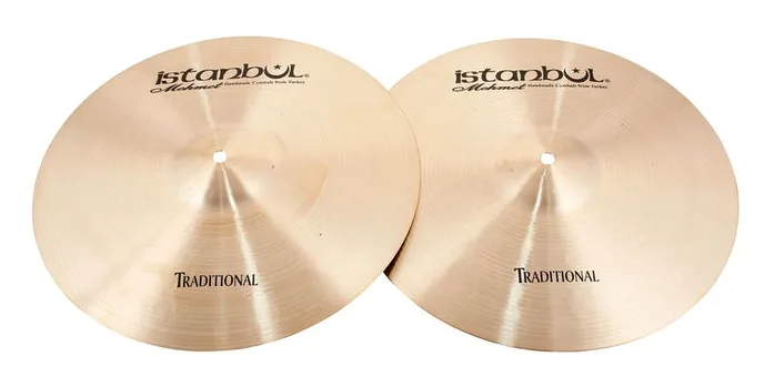 Istanbul Mehmet 14" Medium Hi-Hat Traditional, vue de dessus, photo 2