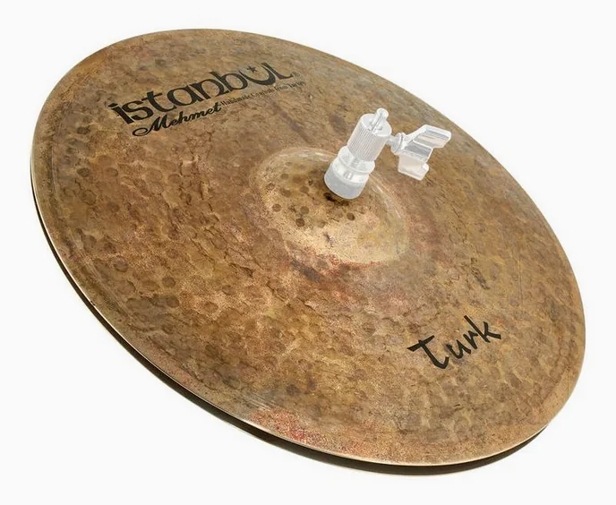 Istanbul Mehmet 14" Medium Hi-Hat Turk Series, de face sur fond neutre