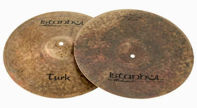 Istanbul Mehmet 14" Medium Hi-Hat Turk Series, vue de près, photo 3