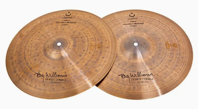 Istanbul Mehmet 14" Tony Williams Hi-Hat, vue de près, photo 2