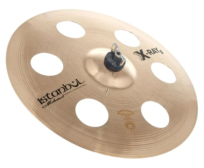 Istanbul Mehmet 14" X-Ray 6 Crash, de face sur fond neutre