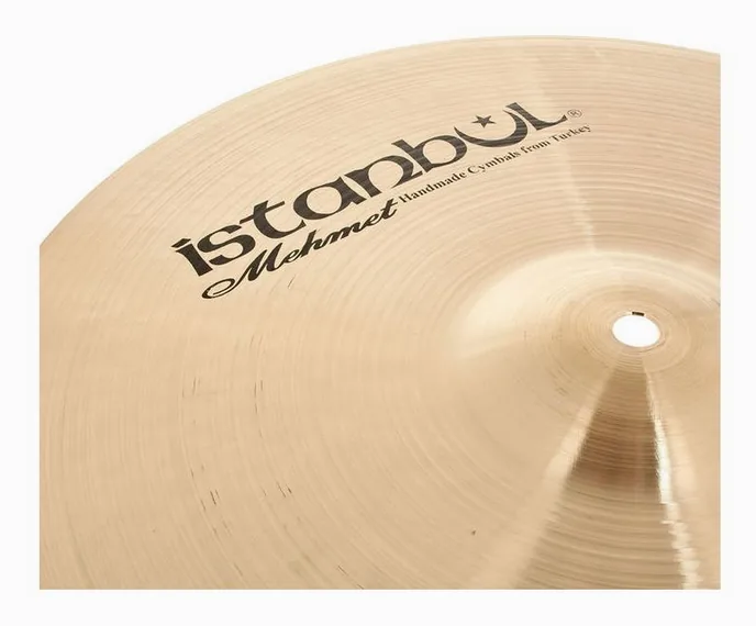 Istanbul Mehmet 15" Flat B Hole Hi-Hat Tradit., vue de profil, photo 4