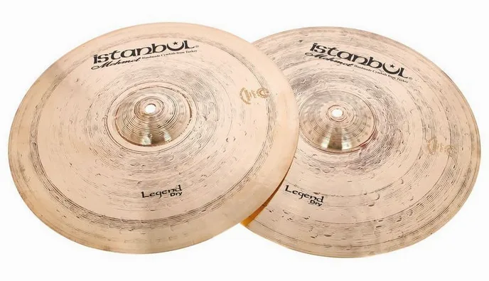 Istanbul Mehmet 15" Legend Dry Hi-Hat, vue de près, photo 2
