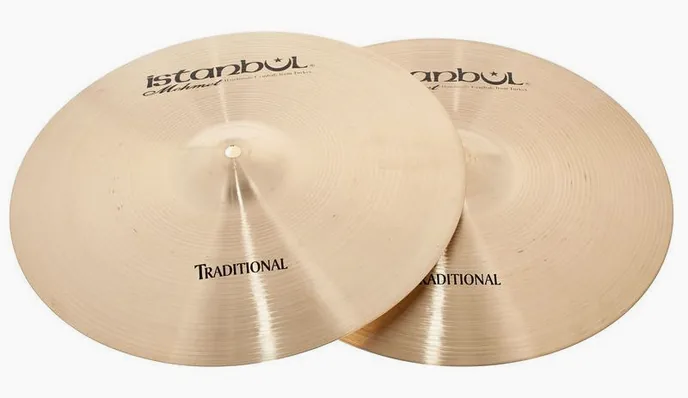 Istanbul Mehmet 15" Light Hi-Hat Traditional, vue de trois quarts, photo 2