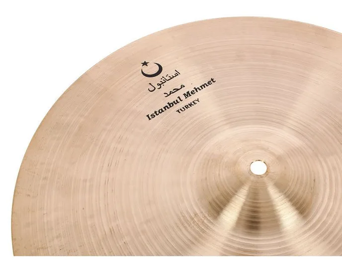 Istanbul Mehmet 15" Nostalgia Hi-Hat, vue de trois quarts, photo 4
