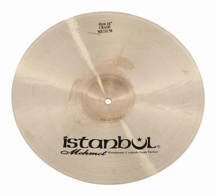 Istanbul Mehmet 16" Medium Crash Traditional, vue de profil, photo 3