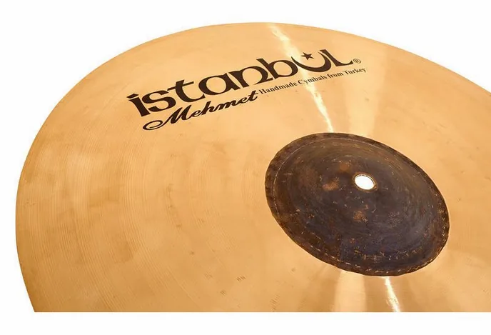 Istanbul Mehmet 17" Black Bell Crash, vue de dessus, photo 3