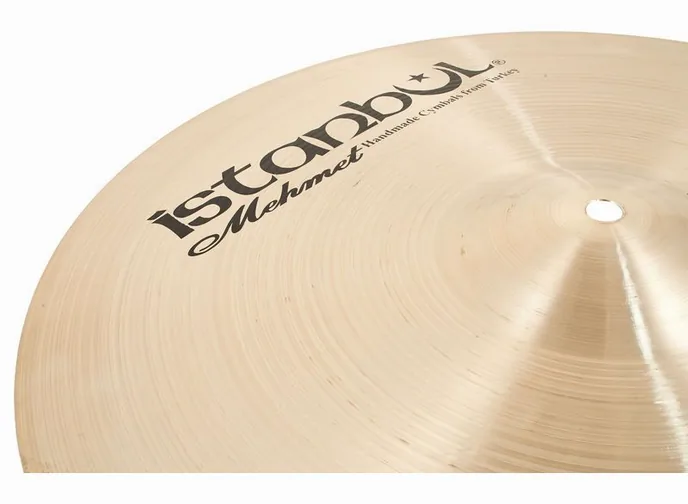 Istanbul Mehmet 17" Medium Crash Traditional, vue de dessus, photo 3