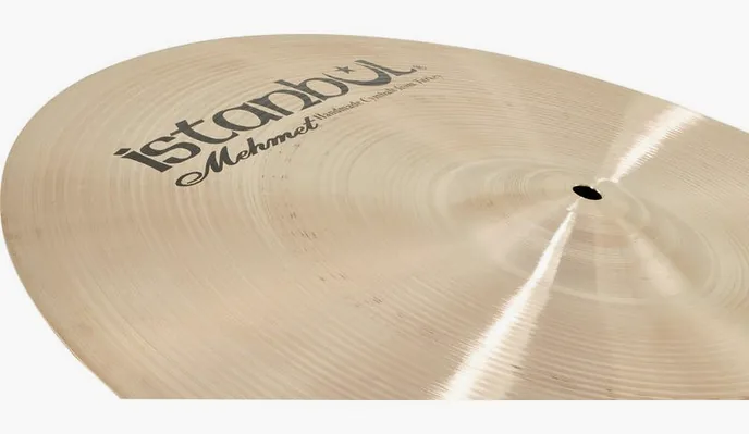 Istanbul Mehmet 18" Dark Crash Traditional, sur fond neutre, photo 4