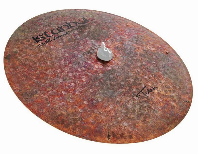 Istanbul Mehmet 18" Flat Ride Sizzle Turk S., vue de près, de face