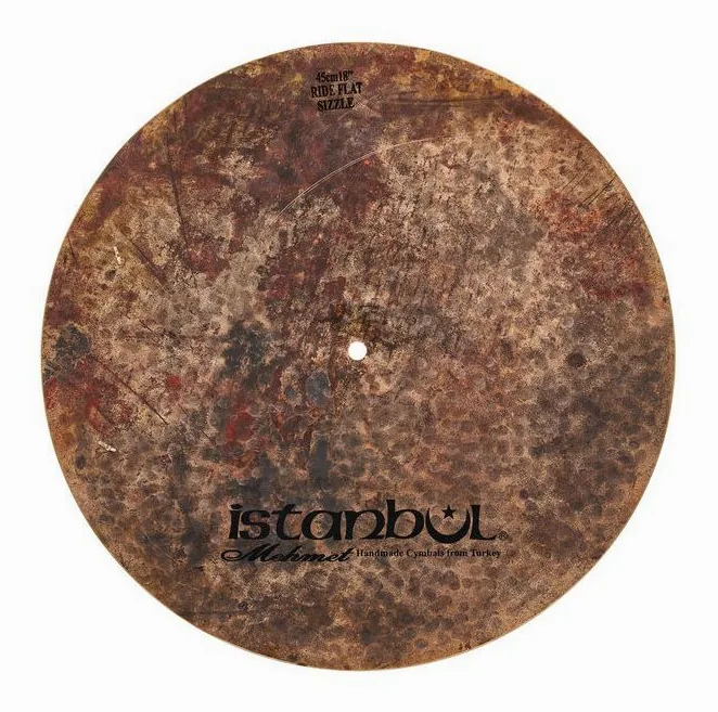 Istanbul Mehmet 18" Flat Ride Sizzle Turk S., vue de près, photo 3