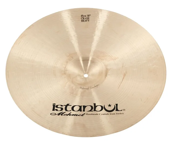 Istanbul Mehmet 18" Heavy Crash Traditional, sur fond neutre, photo 3