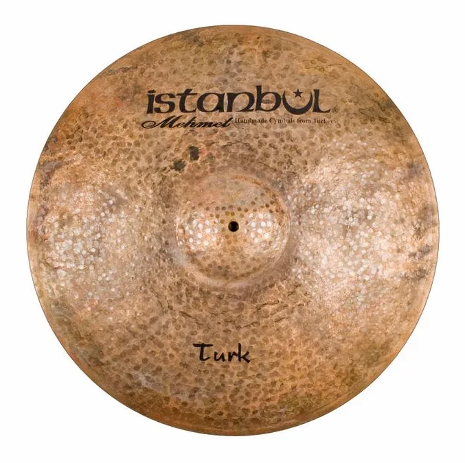 Istanbul Mehmet 18" Jazz Ride Siz. Turk Series, sur fond neutre