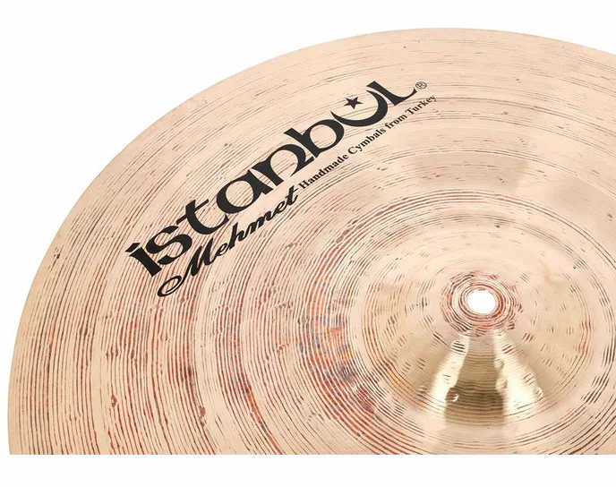Istanbul Mehmet 18" Legend Dry Crash, vue de face, photo 3